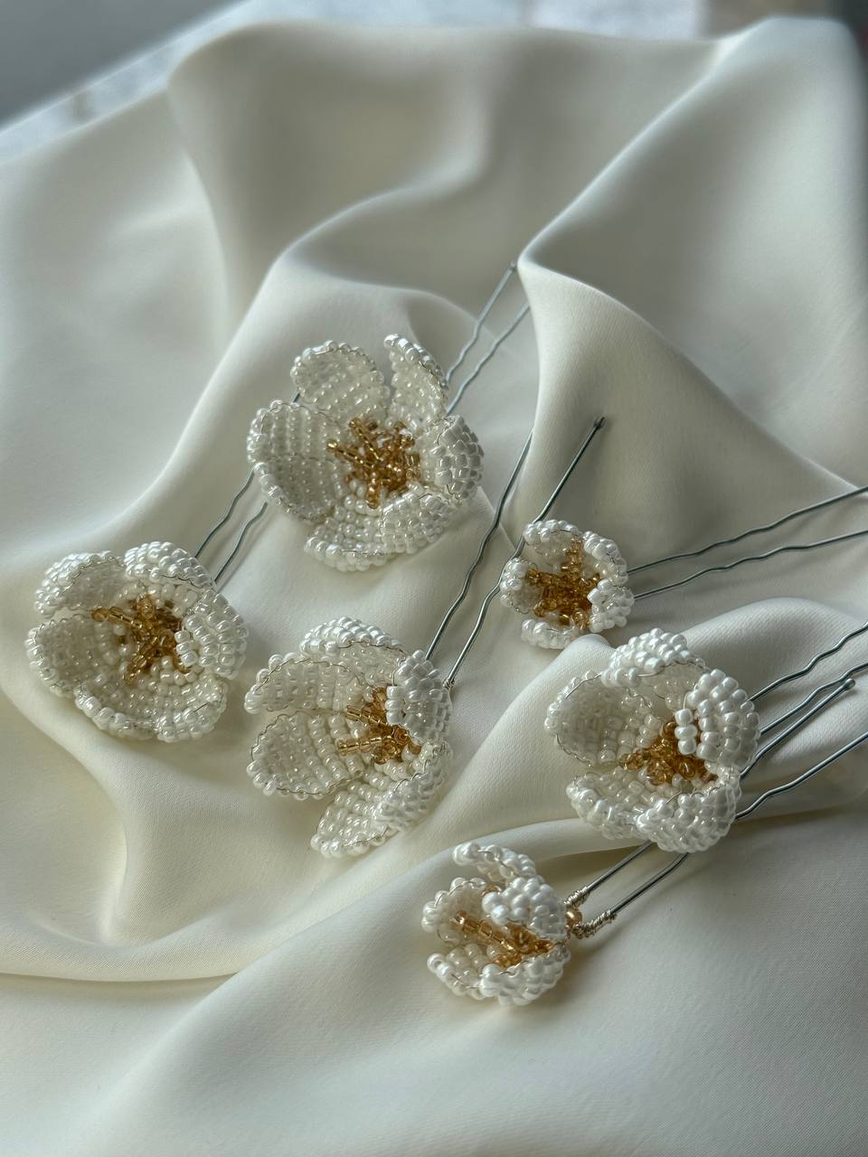 Apple blossom hair pins | Victoria's Accessories 