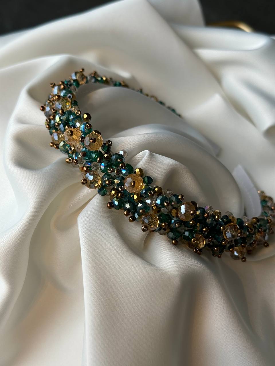 Beaded headband Zoe  - Victoria's Accessories