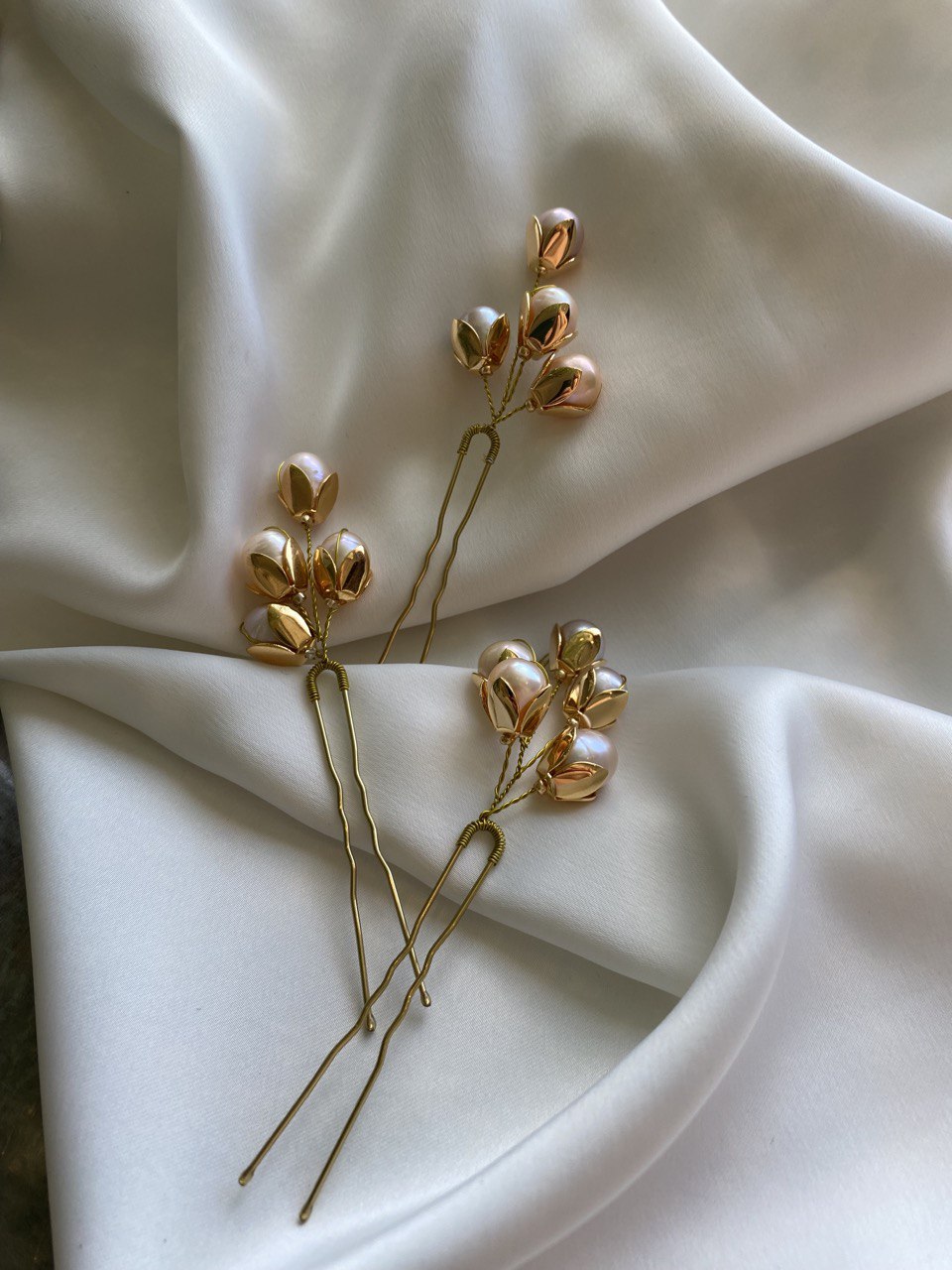 Trio pearl pins - Victoria's Accessories
