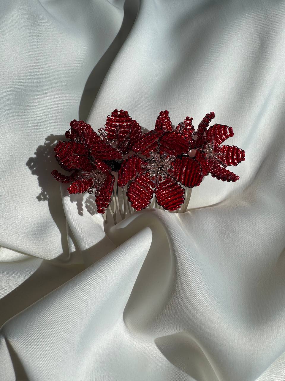 Liv beaded Hair comb | Victoria's accessories