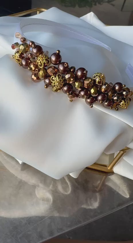 Ava crystal headband | 
Victoria's Accessories 